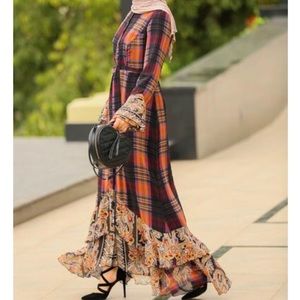 Elegant Fall Colors Dress
